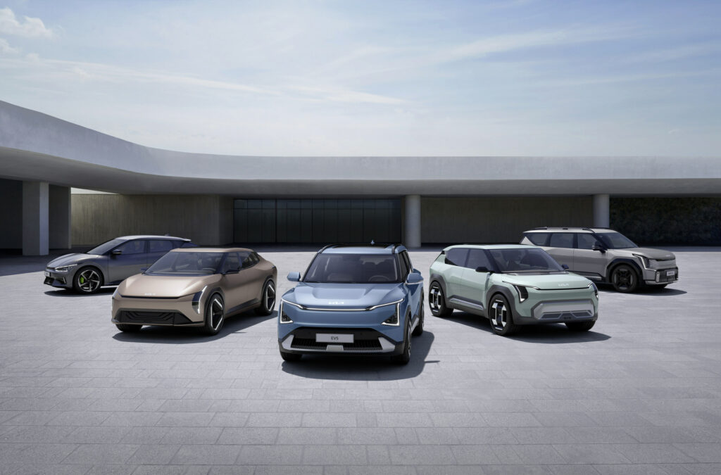 Kia Reveals EV5 and Two Concept Models