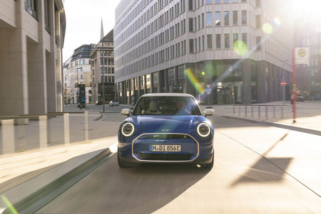 The all-electric MINI Cooper SE