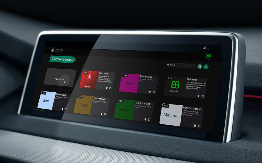 Elektrobit's Launches Theming Engine for Software-Defined Vehicles