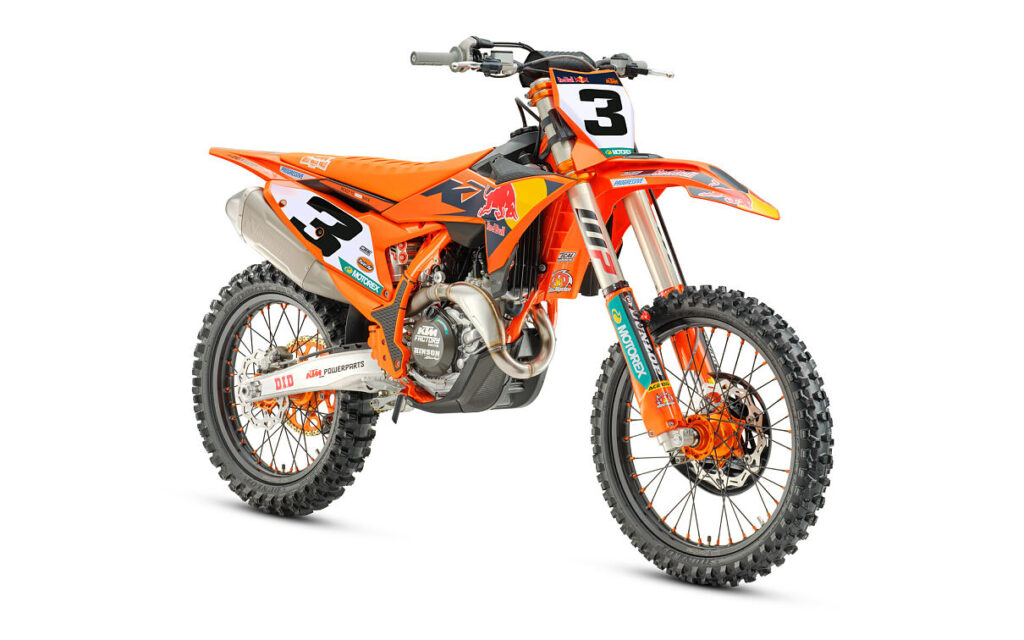 : 2026 KTM SX-F Factory Editions – Race-ready motocross bikes with Red Bull KTM graphics